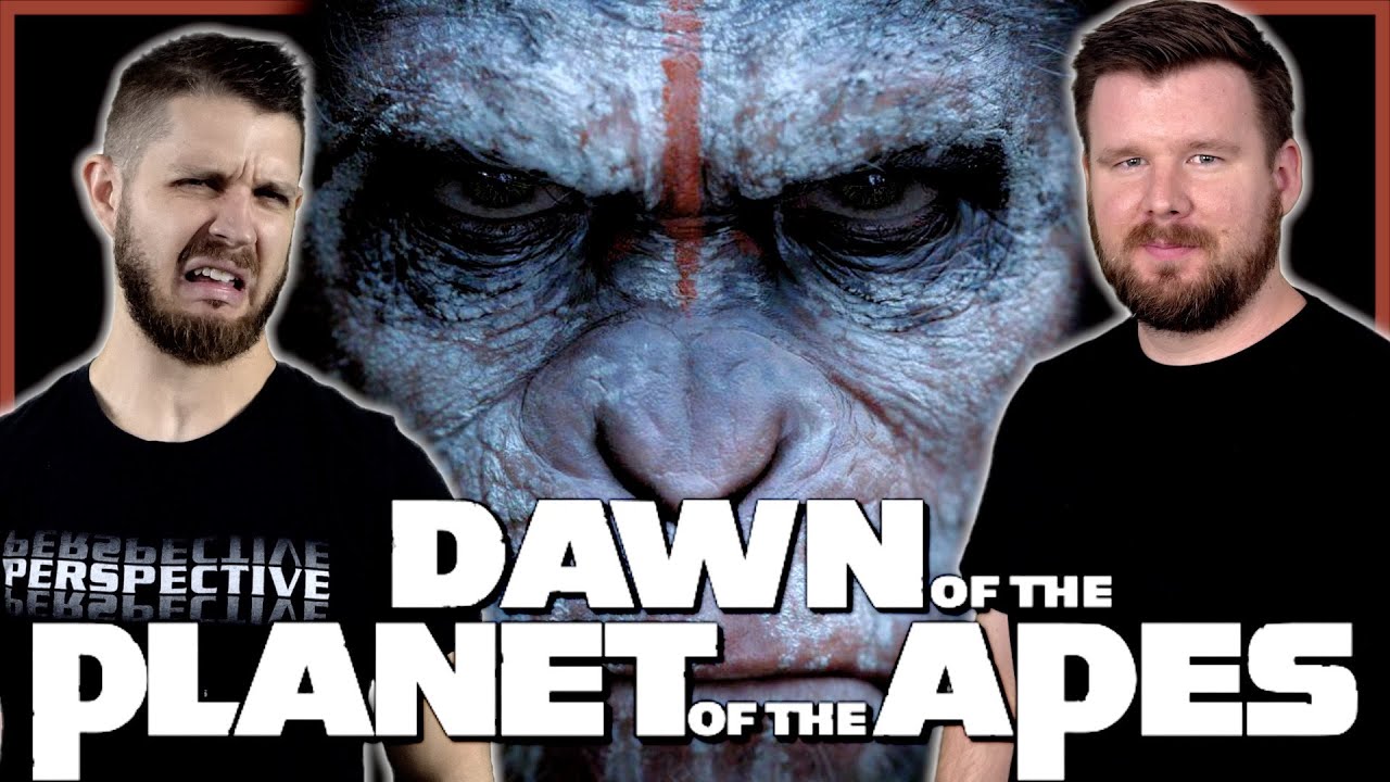 My friend watches DAWN OF THE PLANET OF THE APES for the FIRST time || Movie Reaction