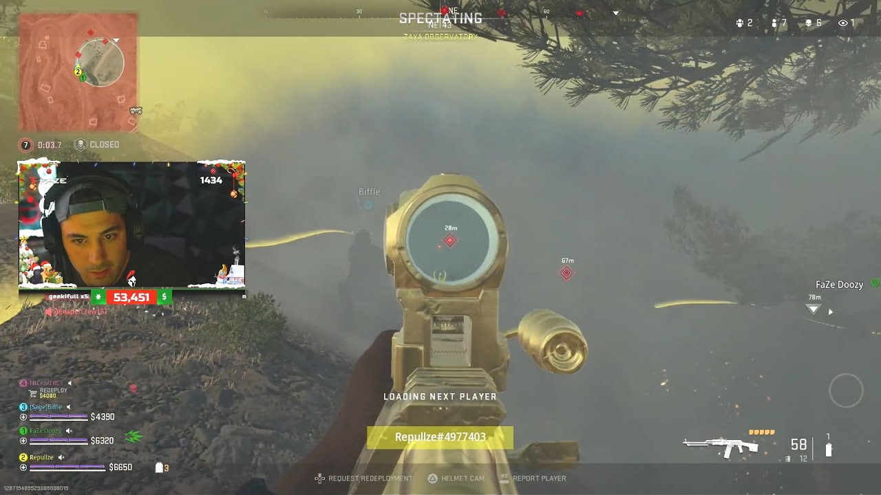 NICKMERCS Watches BIFFLE & SWAGG Almost Have the CRAZIEST CLUTCH in Warzone 2😳