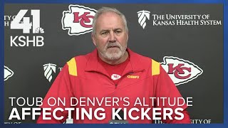 Toub on Denver's altitude affecting kickers: 'It seems like the ball carries another 5 yards'