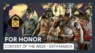 FOR HONOR - Content of the Week: New Elite Outfits - 05th March