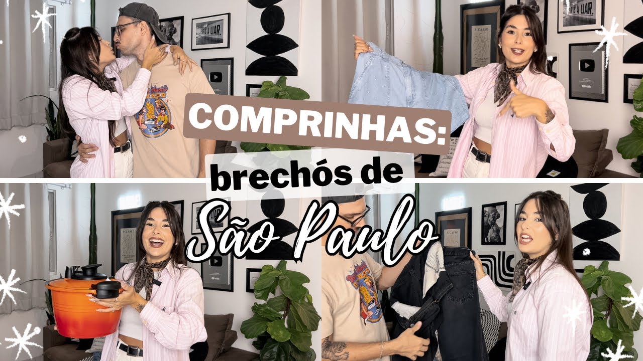 COMPRINHAS DOS BRECHÓS DE SÃO PAULO | peças até R$15 e uma panela de pressão chiquérrima!!!!