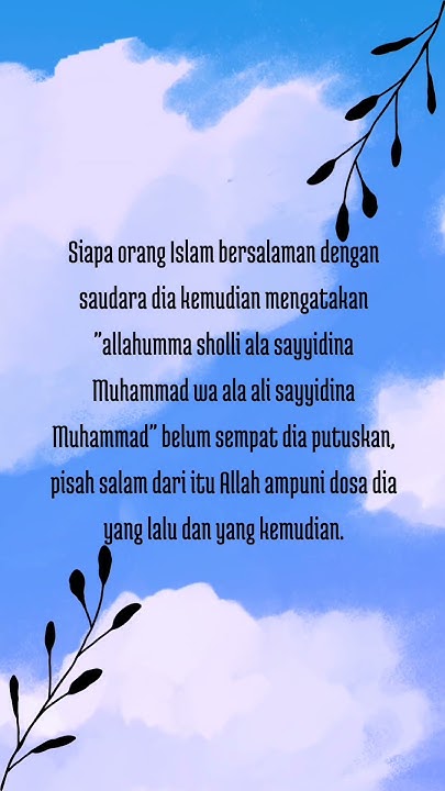 Adab bersalaman #shorts - YouTube