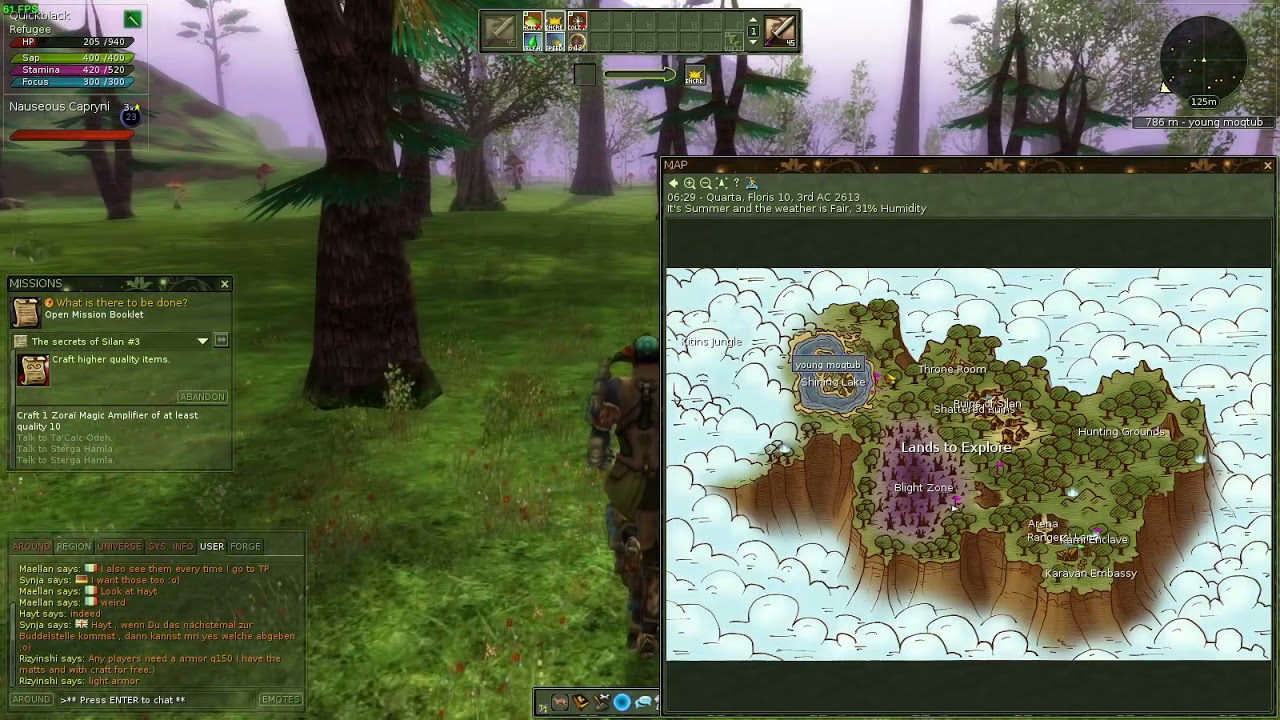 Ryzom MMORPG Part 1 - Linux Mint 20.1 + AMD Ryzen 5 2400g