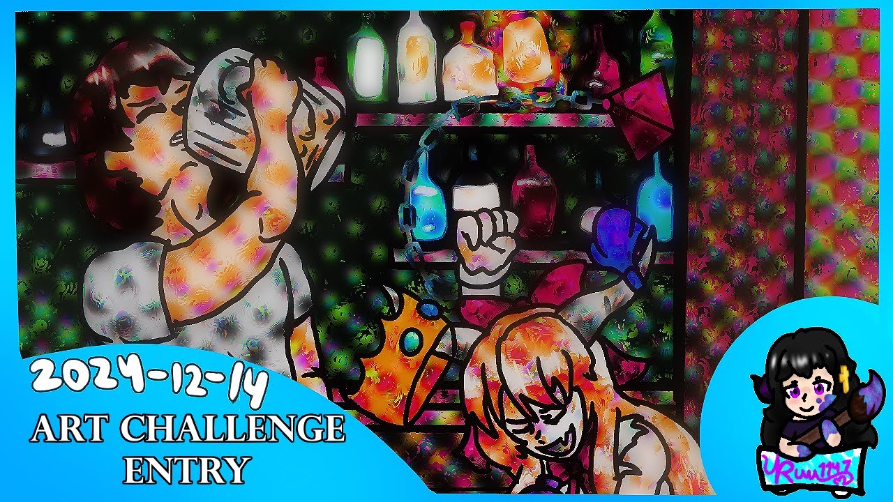 (Day 44) [Art Challenge ~ Suika Ibuki ʚ♡ɞ Ft. Yoquiro & Kuu II] • Art Timelapse