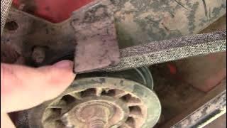 Ariens A21A42 Riding Mower Drive and Transmission Variation Belt Replacement Husquvarna (No Reverse)