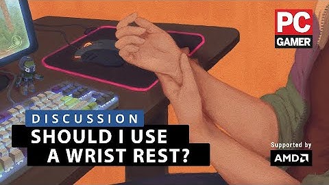 PC gaming ergonomics: Should you use a wrist rest for your keyboard or mouse?