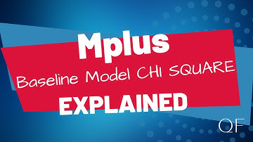 Mplus Independence Model Chi Square Explained