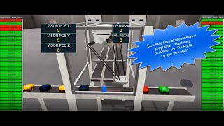 EasyPLC 62.Machines simulator- Tia Portal Robot Delta 2