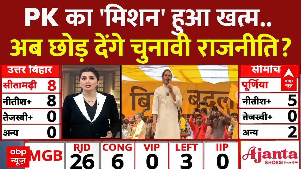 Bihar Election Result: Prashant Kishor का 'मिशन' हुआ खत्म..क्या अब छोड़ देंगे चुनावी राजनीति? |