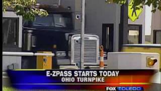 E-Z Pass activated on Ohio Turnpike