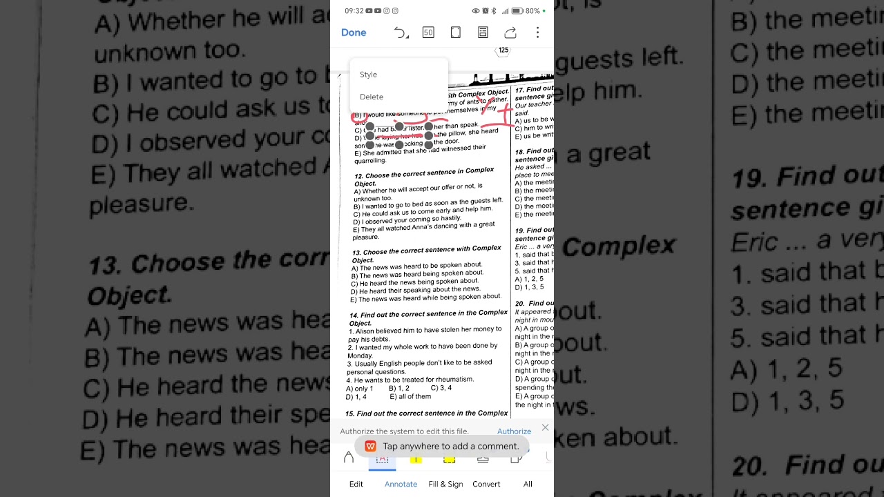 Miq/ Sertifikasiya tipli suallar. Parts of sentence complex subject//object. Əsədova Rəvanə