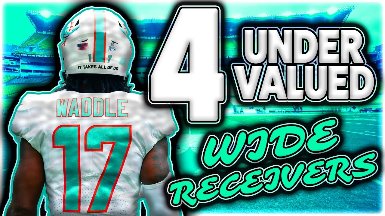 Buy Low WIDE RECEIVERS On Underdog Fantasy Fantasy Football 2023