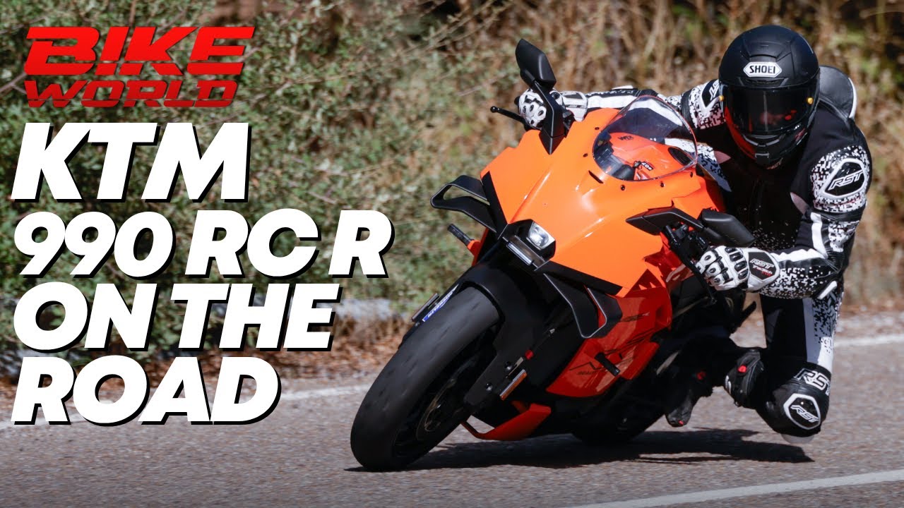 2026 KTM 990 RC R ONBOARD ROAD RIDE