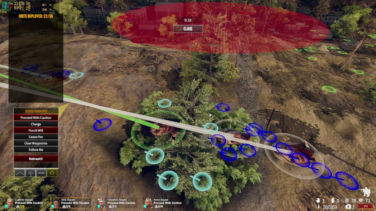 Freeman Guerrilla Attacking bigger town