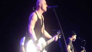 Daughtry performing Home