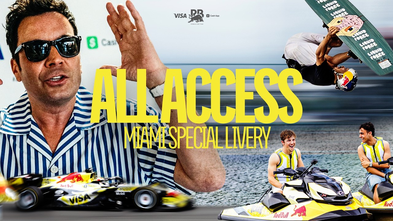 F1 Livery Launch in Miami! | All Access