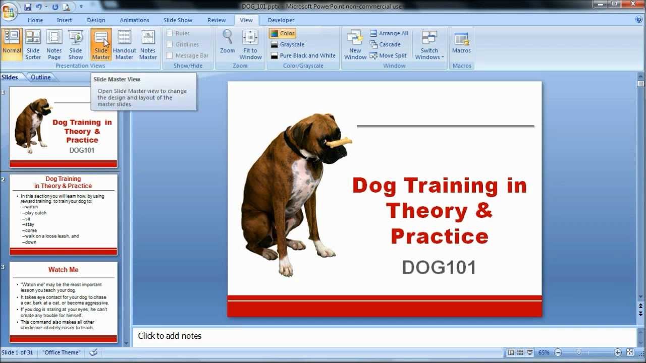 display master in powerpoint presentation display master in powerpoint presentation