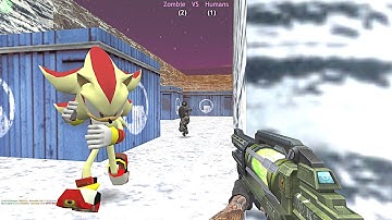 Counter-Strike: Zombie Escape Mod - ze_Biomescape_dp on IsR (Ft. White Sonic the Hedgehog)