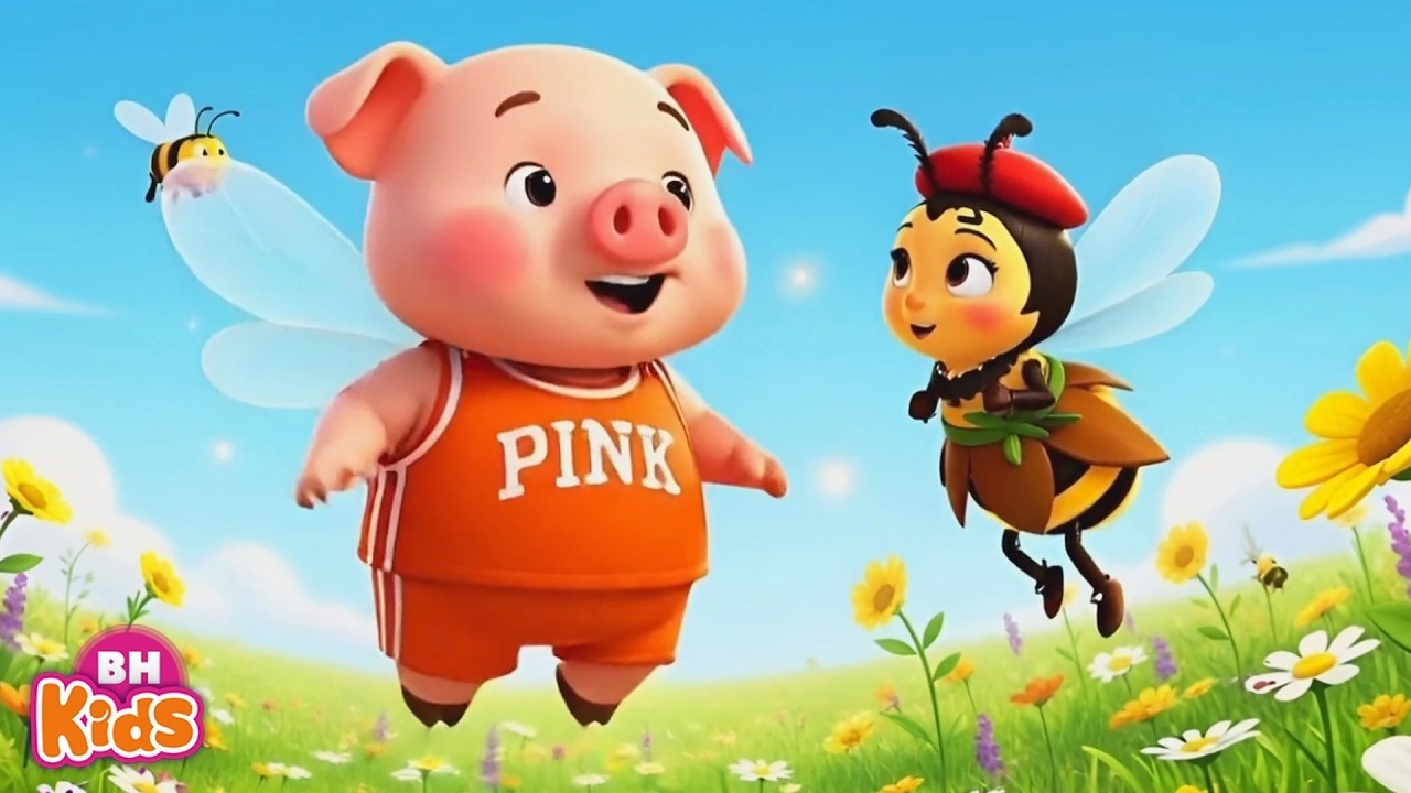 Chị Ong Nâu Nâu Và Chú Heo Con - Nhạc Thiếu Nhi Vui Nhộn Cho Bé Ăn Ngon | Top Bài Hát Thiếu Nhi 2026