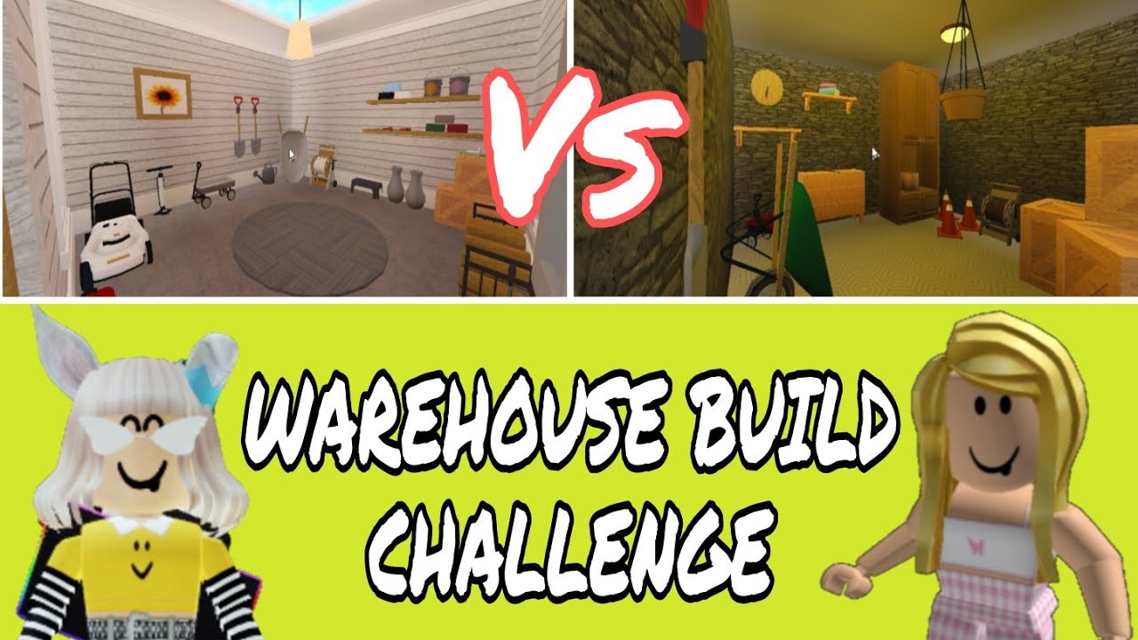Warehouse Build Challege With Eileen In Bloxburg (Roblox) YouTube