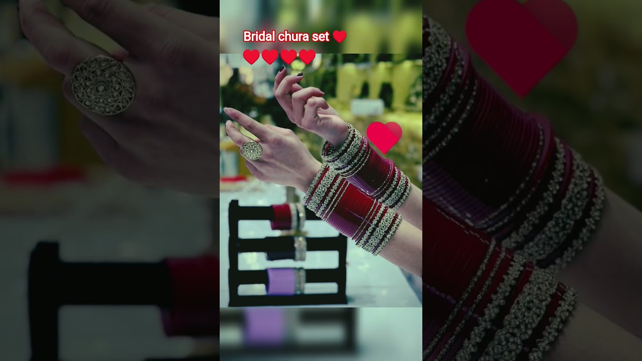 stylish bridal chura set design ♥️♥️|bridal chuda set design