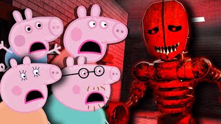 Peppa Pig ESCAPE FROM Mr NIGHTMARE'S SCHOOL in Roblox!