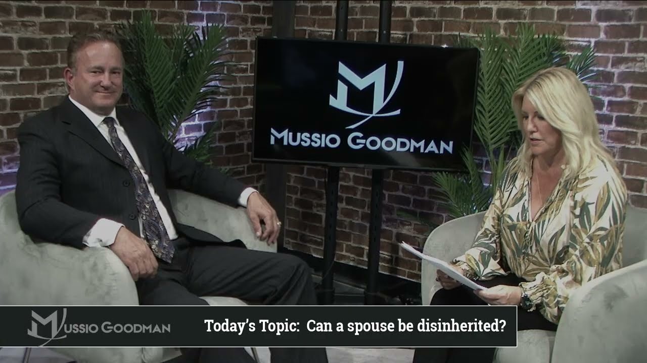 Disinheriting a Spouse | Mussio Goodman Law
