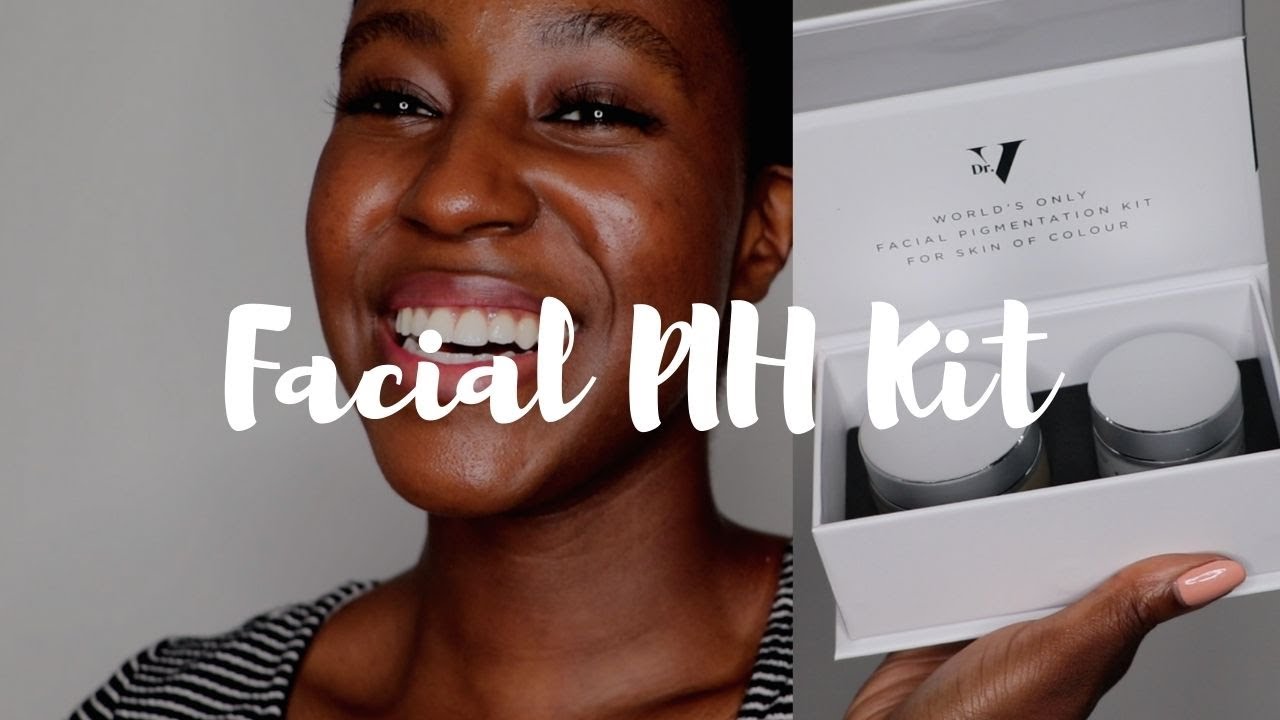 I Tried Dr V's Facial Post Inflammatory Hyper-Pigmentation Kit (1 month update!) | Lakisha Adams