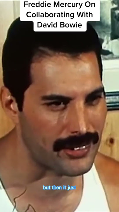 Freddie Mercury and David Bowie's 'Under Pressure' Collaboration  #queen #shorts #short