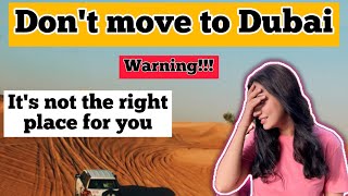 Things to Consider before Moving to Dubai | Watch this before moving to Dubai