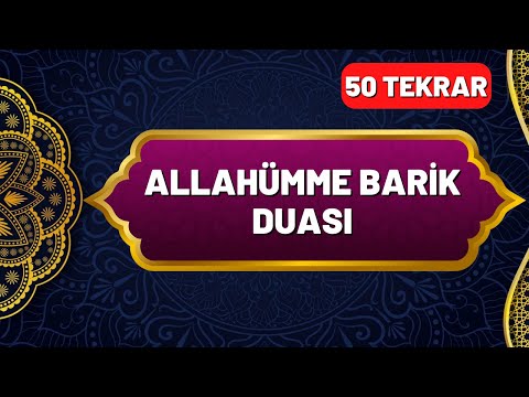 Allahümme Barik Duası