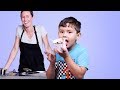 Kids Try Rolled Ice Cream | Kids Try | HiHo Kids