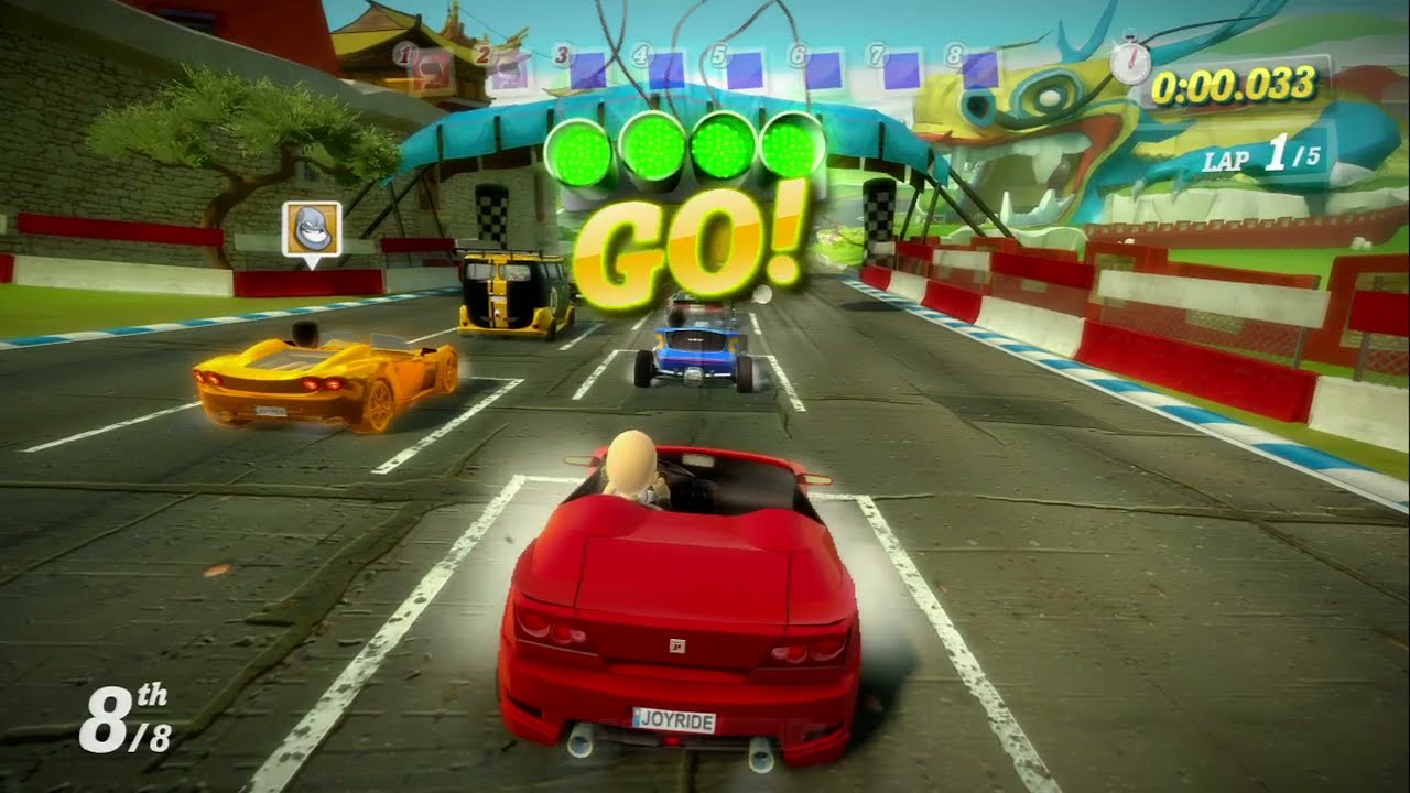 Playing JOY RIDE TURBO ONLINE from XBOX 360 in 2022! (GamePlay Multiplayer  Test) 
