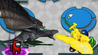 Imposter has dragon as pet | Among Us | Kandy Gaming