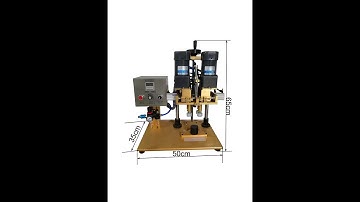 semi automatic table top bottle capping machine for screw cap sealing machinery