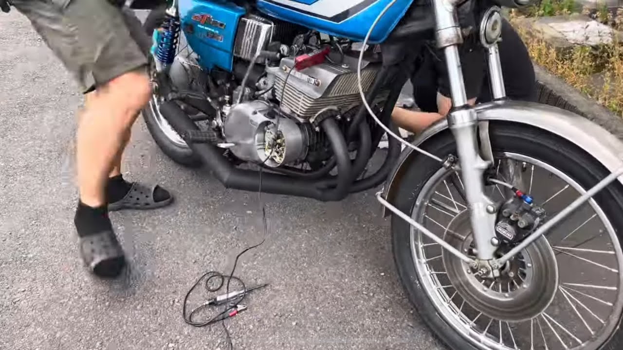 マフラー音あり💨【GT380専門店】オリジネイトさんに遊びに行きました