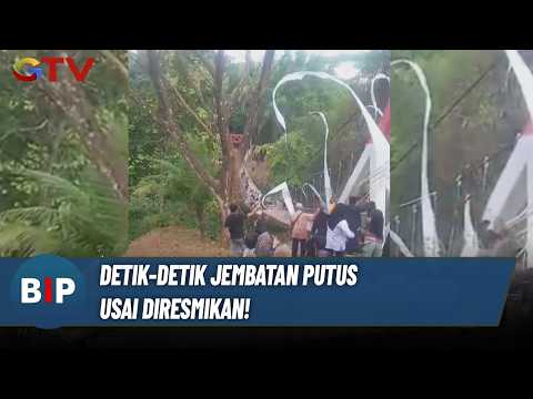 [FULL] Bridge Collapses After Inauguration, Pangandaran Regent Was on Site During the Incident