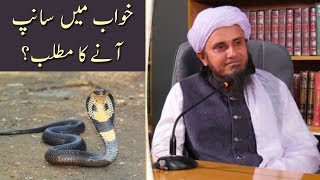 Khawaab Mein Saanp Aane Ka Matlab | Mufti Tariq Masood