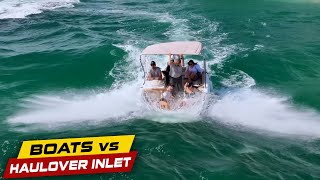 THEY WERE NOT READY FOR HAULOVER !! | Boats vs Haulover Inlet