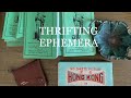 Thrifting Ephemera