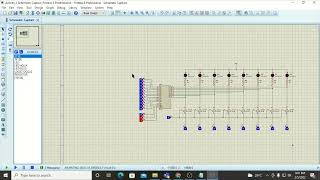 Simulating semiconductor memory using Proteus and 6116 SRAM