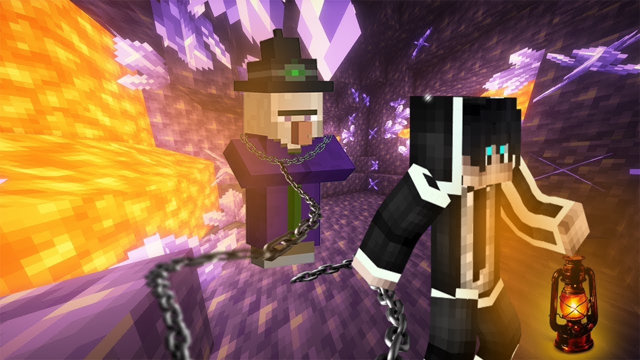 ведьма*ВЛЮБИЛАСЬ* в моего друга В МАЙНКРАФТЕ/Я ПРИРУЧИЛ ВЕДЬМУ