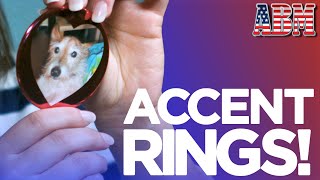 How to use mylar foil accent rings with pinback buttons - American Button Machines