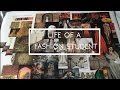 Designing, Moodboards, Exhibition, Fabric Sourcing and more! | Fashion Student Vlog