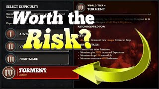 Is World Tier 4 Torment Difficulty Worth it? | Diablo 4