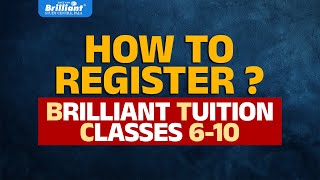 How To Register? Brilliant Tuition Classes 6,7,8,9,10 (BTC) screenshot 1