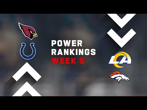 NFL Power Rankings Week 5