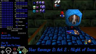 Star Revenge 2: Night of Doom (v1.2) - Course 15 - Discoloured Madness (Savestateless)