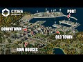 How to build realistic places in your cities skylines 2 city old town and port