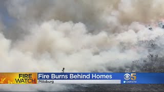 BRUSH FIRES:  Wildfires in Pittsburg and elsewhere keep firefighters busy